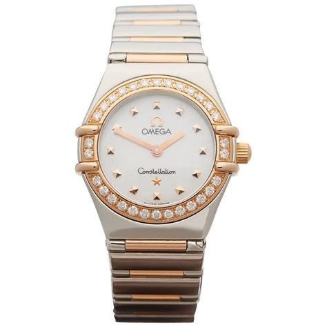 omega ladies constellation diamond.